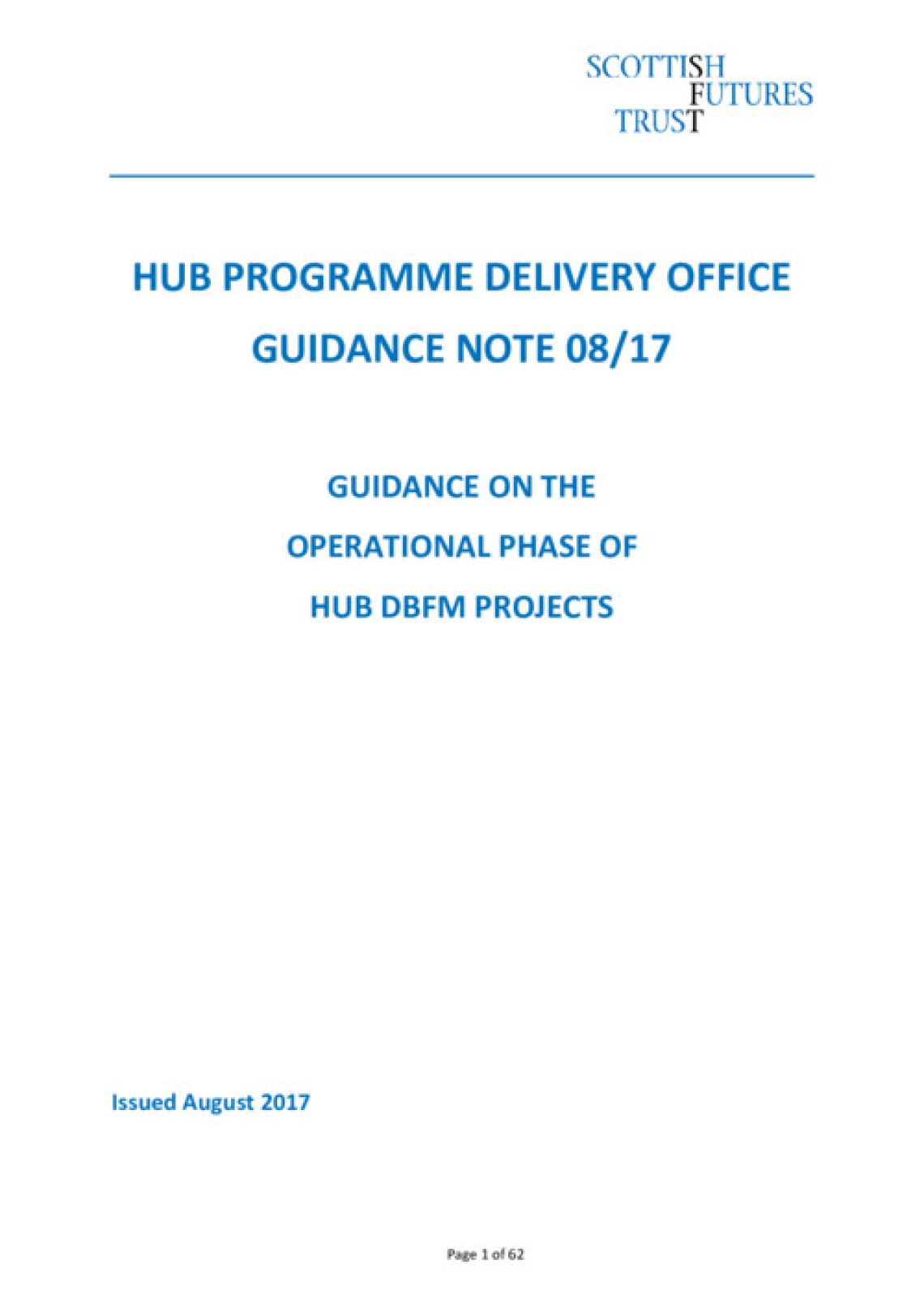 Operational Phase Guidance cover